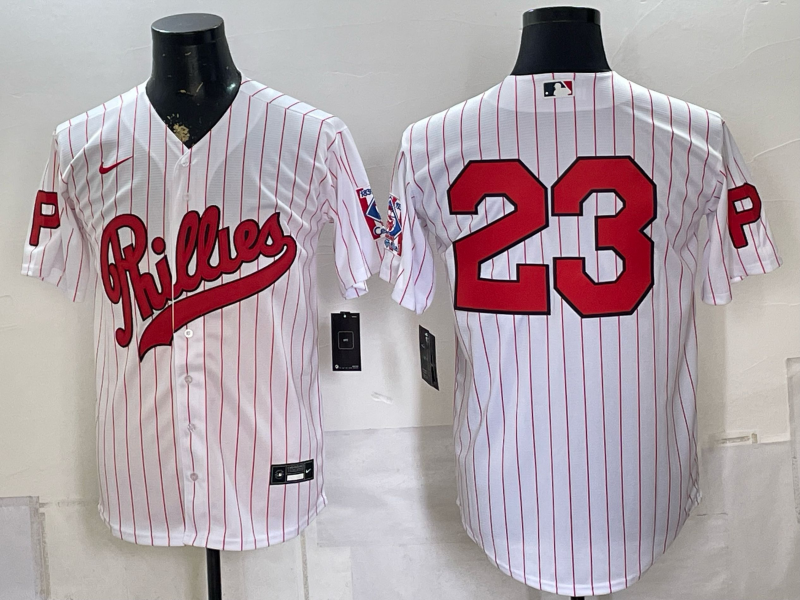 Men 2026 Philadelphia Phillies #23 white Game Nike MLB Jersey 080600